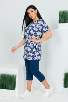 Костюм 45608 синий